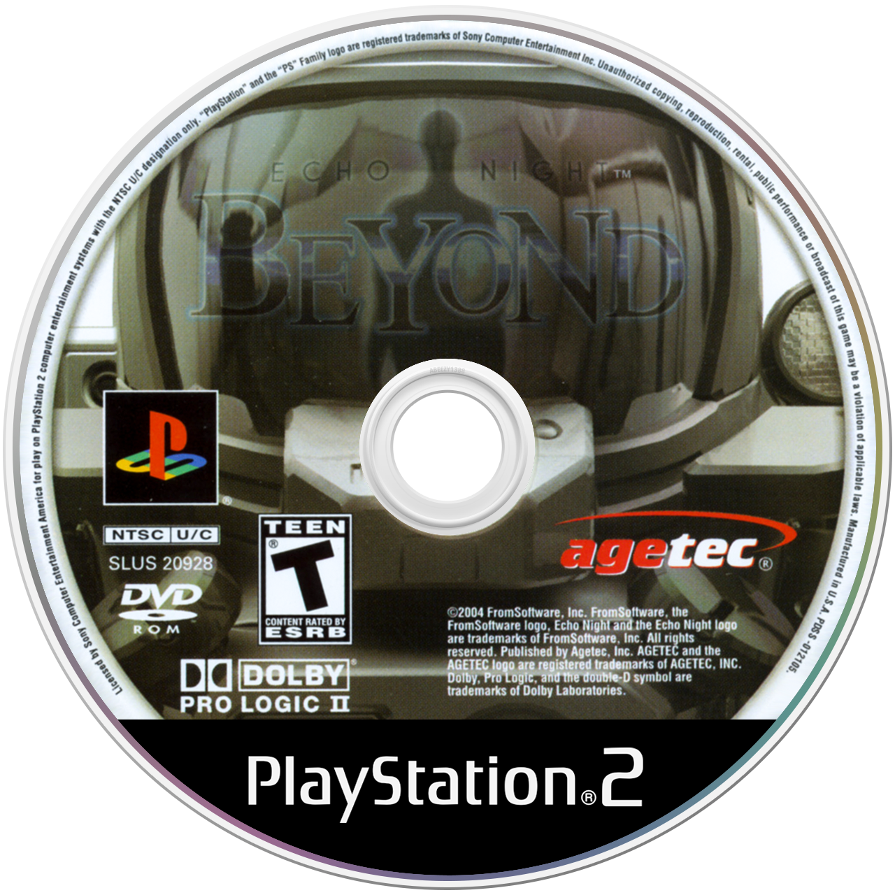 Echo Night Beyond media 6 for Playstation 2